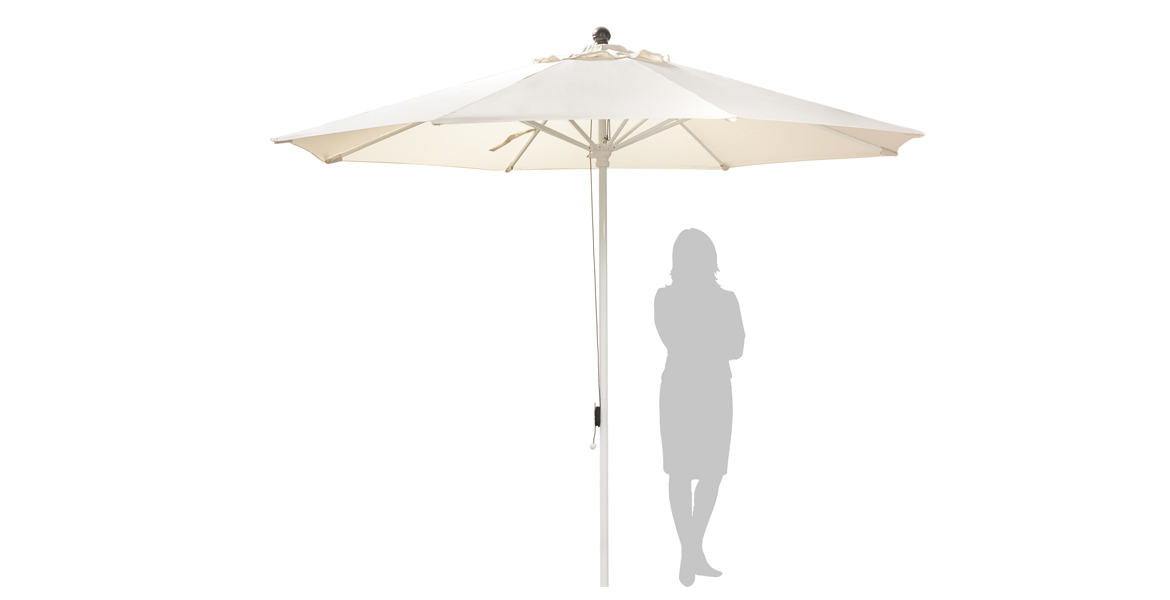 parasol aluminio para hosteleria
